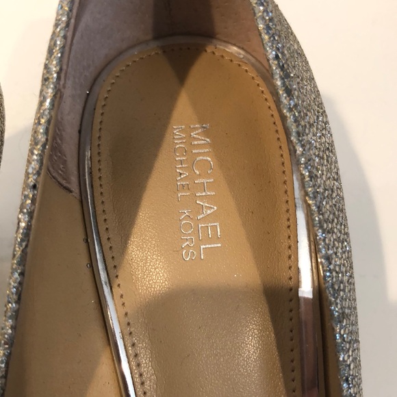 Michael Michael Kors Glitter Kitten Heels - Picture 3 of 7